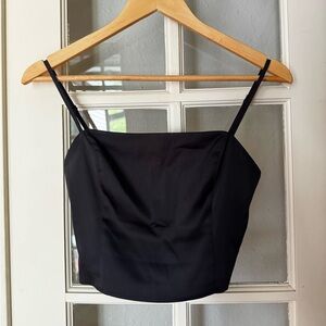 Aritzia Sunday Best Shimmer Camisole in Black
